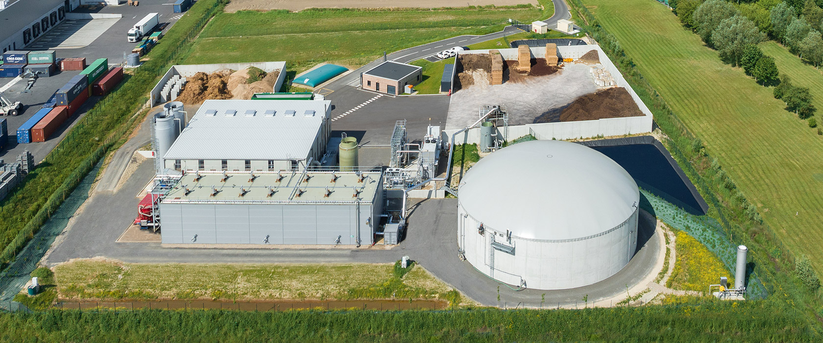 engie bioz centrale biomethane caux vallee seine